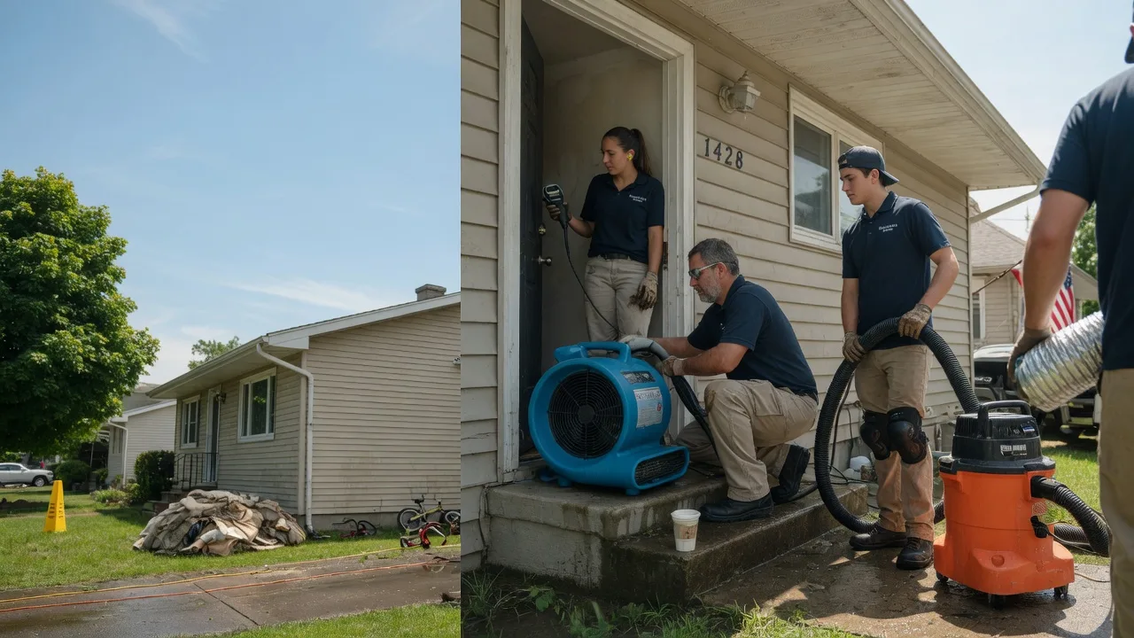 Water Damage Restoration in Everetts, NC near me